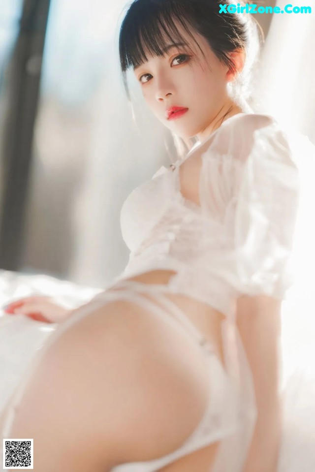 Coser @ 桜 桃 喵 Vol.097: 白纱 糖 (69 photos) No.451d0e