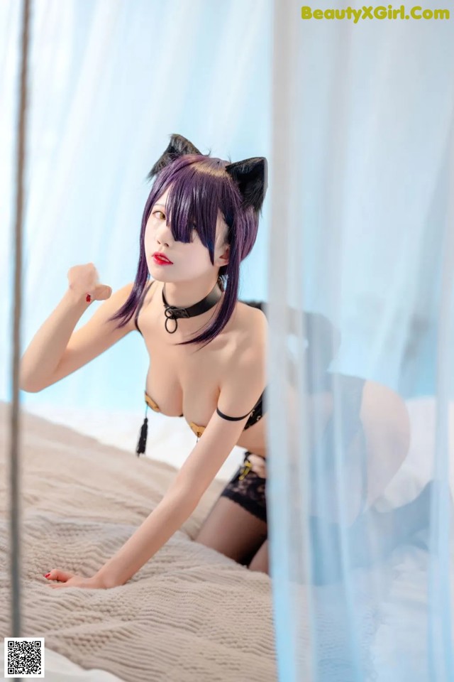 Coser @ 水 淼 Aqua Vol.031: 黑猫 (30 photos) No.2aa3c1